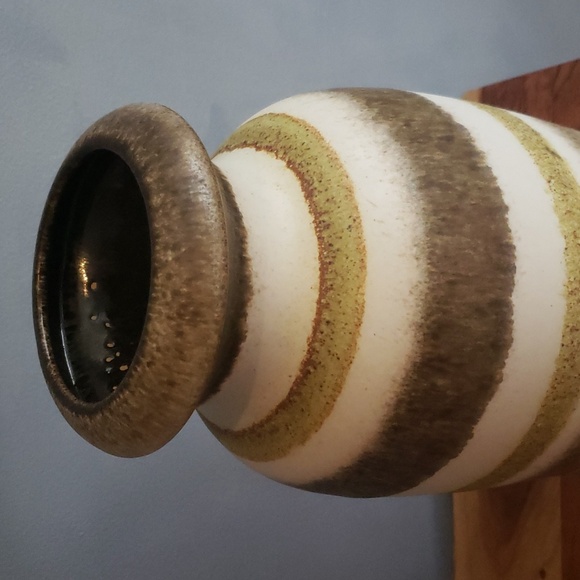 SCHEURICH, KERAMIK MCM W. GERMANY, 60'S CERAMIC VASE - Picture 6 of 10